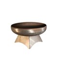 Ohio Flame Ohio Flame OF30LTY-SB 30 dia. Liberty Natural Steel Standard Base Fire Pit OF30LTY_SB